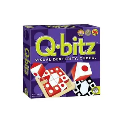  Q-bitz Visual Dexterity Cubed Game For 2-4 Players Ages 8+ New Sealed • $14.75