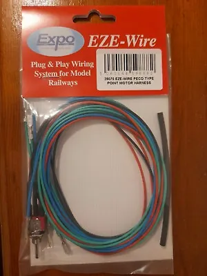 £4.75 • Buy EZE-Wire Point Motor Harness Suitable For PECO Point Motors
