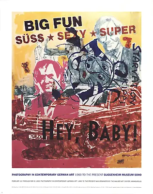 MARTIN KIPPENBERGER Hey Baby! 1993 • $375