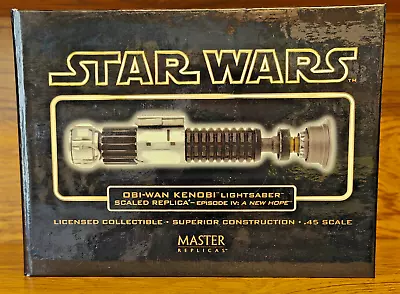 STAR WARS - Master Replicas - Obi-Wan Kenobi (ANH) - .45 Mini Lightsaber Replica • £99.99