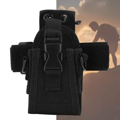 Walkie Talkie Carry Arm Bag Case Pouch Holster Holder For Radio UV-5 BGS • £6.50