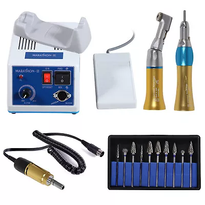 Dental Lab Marathon 35KRPM Micro Motor N3+ Straight & Contra Angle Handpiece • $15.50