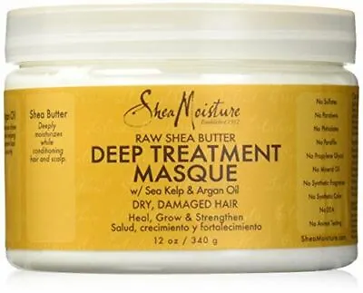 Shea Moisture  Raw Shea Boter Deep Treatment Masque (1 X 340 G) • £15.41