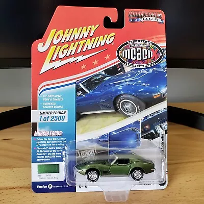 Johnny Lightning Muscle Cars USA 1972 Chevrolet Corvette Diecast 1:64 • $19.95