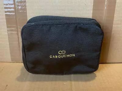 Cabouchon Zip Round Cosmetic Make-up Case / Wash Bag • £5.75