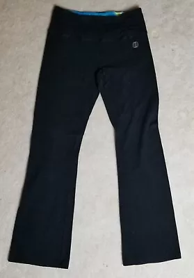 MARIKA Balance Collection Yoga Pants Black Flared Logo Low Rise • $17.95