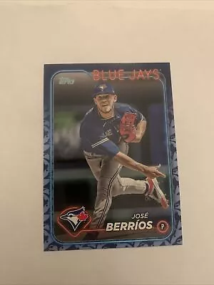 2024 Topps Series 1 Blue Jays Jose Berrios Team Color Border Parallel #272 • $0.99