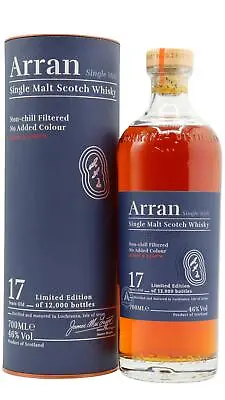 Arran - Limited Edition Single Malt 17 Year Old Whisky 70cl • £167.95
