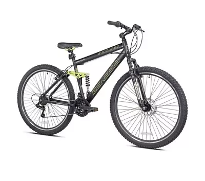 Genesis 72950 29 Inch Incline Mountain Bike For Men - Black/Yellow • $328.99