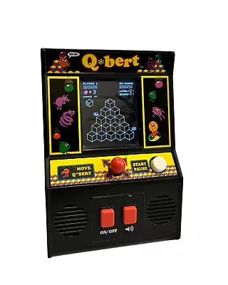 Q'Bert Retro Mini Arcade Game 2016 - Tested Works • $15.96