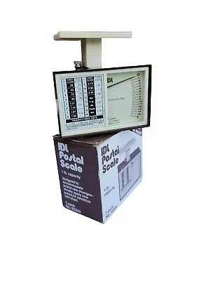 Vintage IDL Priority Mail Rate Mini Scale No.32200  1lb Capacity - Original Box • $15