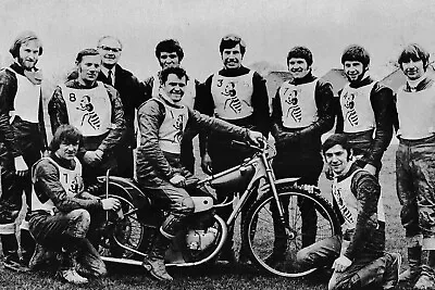 Coventry Bees 1971 Speedway Team Photograph • £2.99