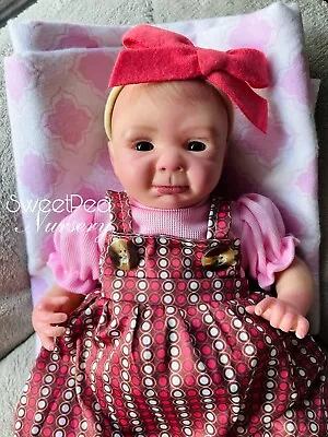 Reborn Newborn Preemie Tiny Micro Baby Doll Girl 10” Finished Ready To Ship! • $110