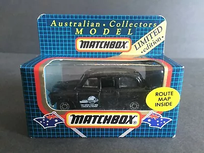 1988 Matchbox Australian Collectors LE MB4- The Great Taxi Ride London To Sydney • $15.50