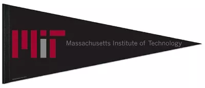 MIT ENGINEERS Massachusetts Institute Of Technology NCAA Premium Felt PENNANT • $14.39