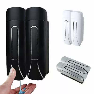 £10.99 • Buy 350ML Soap Dispenser Wall Mounted Manual Liquid Bathroom Shower Hand Gel Shampoo