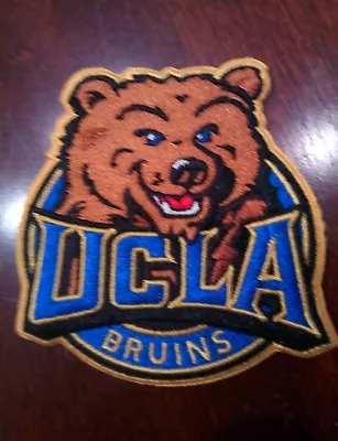 UCLA BRUINS  Vintage Iron On Embroidered Patch 3  X 3   • $6.59