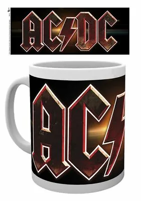 £9.95 • Buy Official Ac / Dc Band Full Logo Mug Coffee Cup New In Box