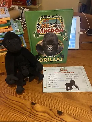 My Animal Kingdom: All About Gorillas 2 Toys Hard Book Certificate Inc. • £8.50