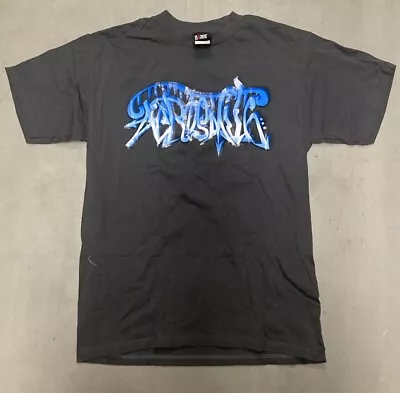 VTG Aerosmith Graffiti Logo Script Shirt Size Medium Vintage Y2K Giant Tag 90s • $29.99