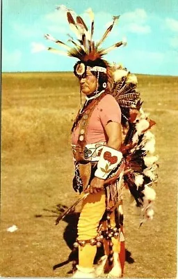 Postcard~Oklahoma Indian~Steve Mopope One Of Oklahoma's Famous Artist • $5.85