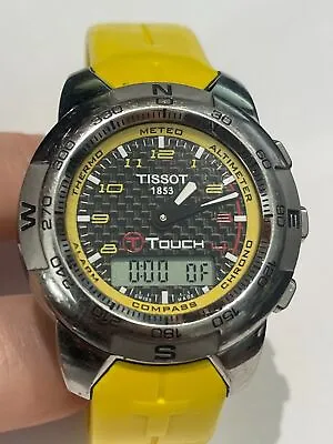 Tissot T-Touch Titanium Case Special Nascar Edition Men's Watch • $320.24