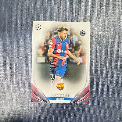 2023-24 Topps UEFA Lamine Yamal #64 Rookie RC FC Barcelona &7 • $0.99