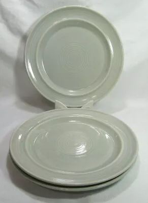 Metlox Potteries California USA COLORSTAX GRAY Three (3) Dinner Plates GC  • $38