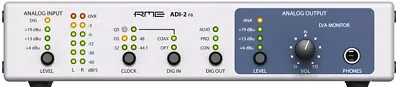 RME ADI-2-FS 2-Channel Hi-Performance AD/DA-Converter 24-Bit/192kHz • $949