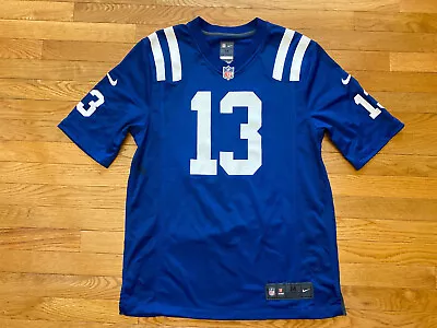 Nike Indianapolis Colts TY Hilton #13 Mens Sz Medium  HOme Blue • $39.99