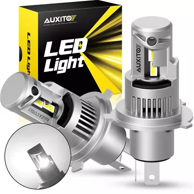 AUXITO H4 9003 Super White 60000LM Kit LED Headlight Bulbs High Low Beam Combo 2 • $46.99