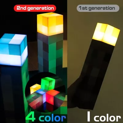 £20 • Buy Minecraft 28cm Brownstone Torch USB Rechargeable, Wall Mountable NEW Free UK P+P