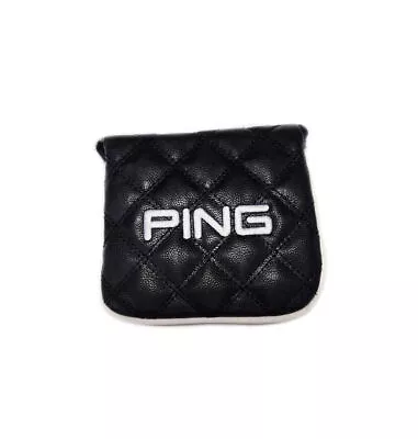 NEW 2023 Ping Universal Black Square Mallet Putter Headcover - Tomcat • $13.95