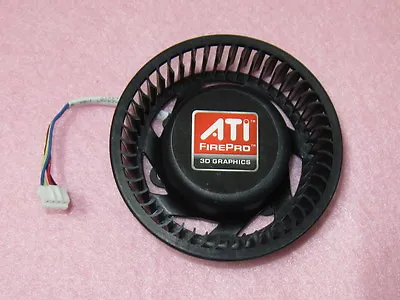 75mm ATI HD4870X2 HD5850 V8700 V8750 Fan Replacement 4Pin FD9238H12S 0.8A R79b • $7.50