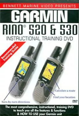 Dvd Garmin Rino 520/530 • $52.94