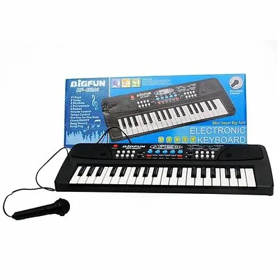 $24.49 • Buy 37 Keys Electronic Keyboard Piano Musical Learning Toy USB Charging W/ Mic Mike