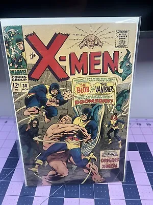 X-Men #38 Blob! The Vanisher! Origins Of The X-Men Begins! Marvel 1967 • $60