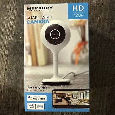 Merkury Innovations Indoor Smart Security Camera 720P Wi-Fi Camera-NEW-SEALED! • $30