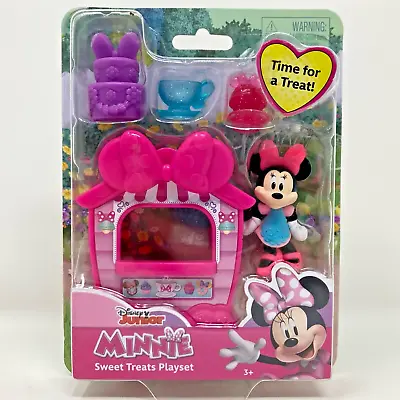 Disney Junior Minnie Mouse Sweet Treats 5 Piece Playset Cup Cake Shop New • $13.95
