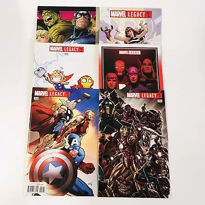 Marvel Legacy #1 • 6 Variant Covers • Marvel Comics • £19.99