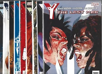 Y The Last Man Lot Of 9 - #51 52 53 54 55 56 57 58 59 (nm-) Dc Vertigo • $14.89