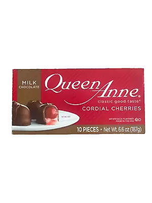 Queen Anne Milk Chocolate Cordial  Cherries 6.6 Oz  - New • $2
