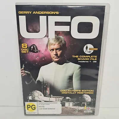 Gerry Andersons UFO Collectors Edition 8 Disc DVD Set Complete Shado File • $54.68