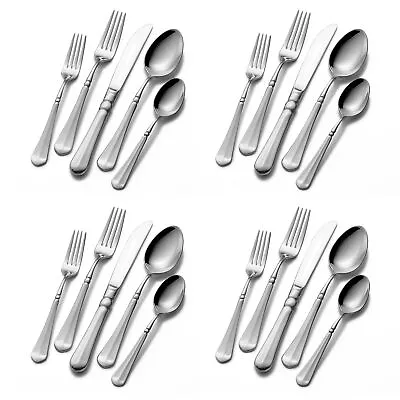 Mikasa French Countryside 18/10 Stainless 20pc. Flatware Set (Service For Four) • $79.99