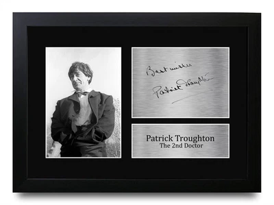 £19.99 • Buy Patrick Troughton A4 Dr Who Gift Printed Signed Autograph Picture For TV Fans