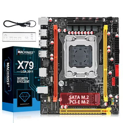 X79 Motherboard LGA 2011 DDR3 ECC REG RAM Support Xeon V2 V1 Core I7 Processor • $44.69