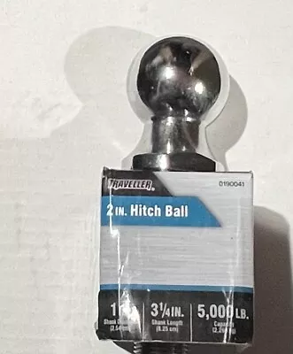  2inch Hitch Ball 5000 Lb Traveler • $5