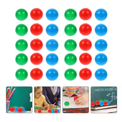 30pcs Early Education Counters Toddlers Plastic Balls Math Plastic Markers • $10.71