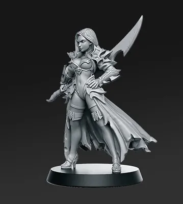 Dalila Swordswoman Female Fighter Paladin Rogue Miniature By RN Estudio DND RPG • $6