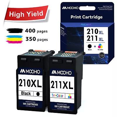 PG-210XL CL-210XL Ink Cartridge For Canon 210 211 PIXMA IP2700 MP240 MP250 MP499 • $16.95